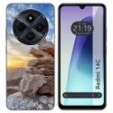 Funda Silicona para Xiaomi Redmi 14C diseño Sunset Dibujos