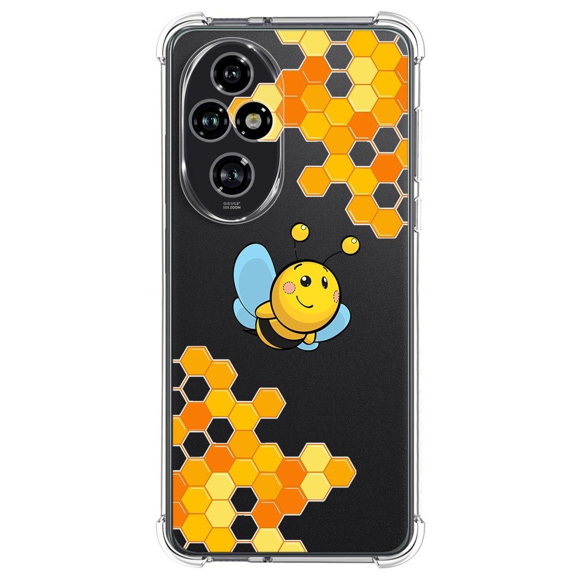 Funda Silicona Antigolpes para Huawei Honor 200 Pro 5G diseño Abeja Dibujos