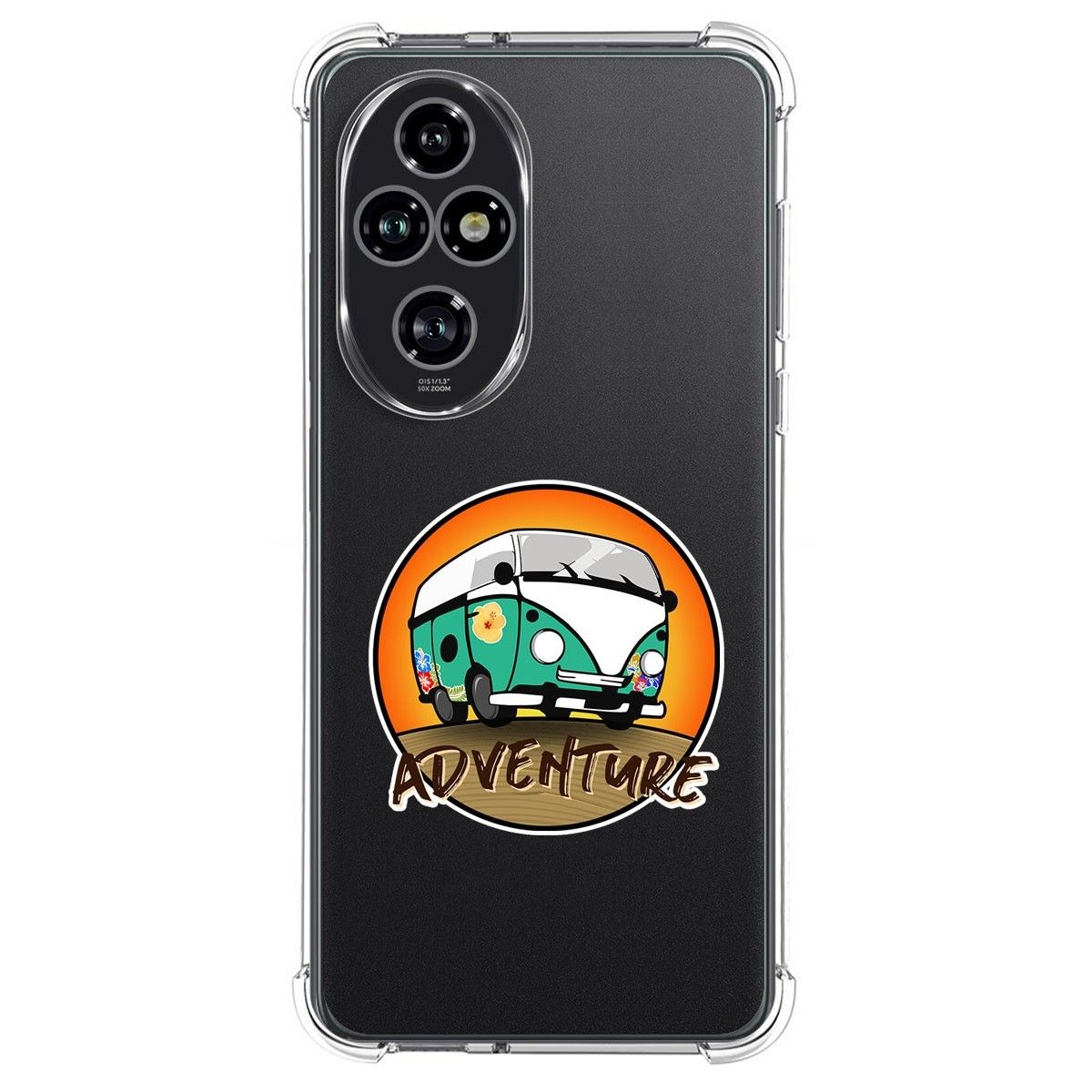 Funda Silicona Antigolpes para Huawei Honor 200 Pro 5G diseño Adventure Dibujos