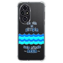 Funda Silicona Antigolpes para Huawei Honor 200 Pro 5G diseño Agua Dibujos
