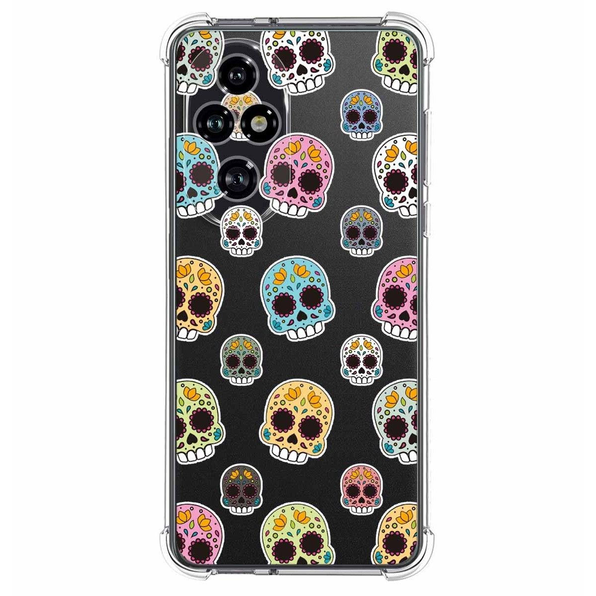Funda Silicona Antigolpes para Huawei Honor 200 Pro 5G diseño Catrina Dibujos