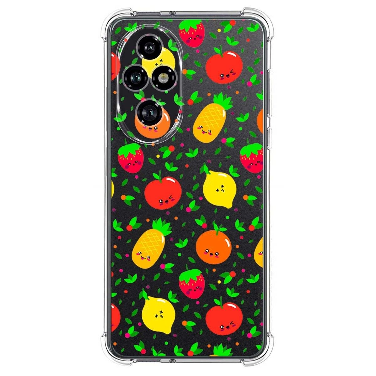 Funda Silicona Antigolpes para Huawei Honor 200 Pro 5G diseño Frutas 01 Dibujos