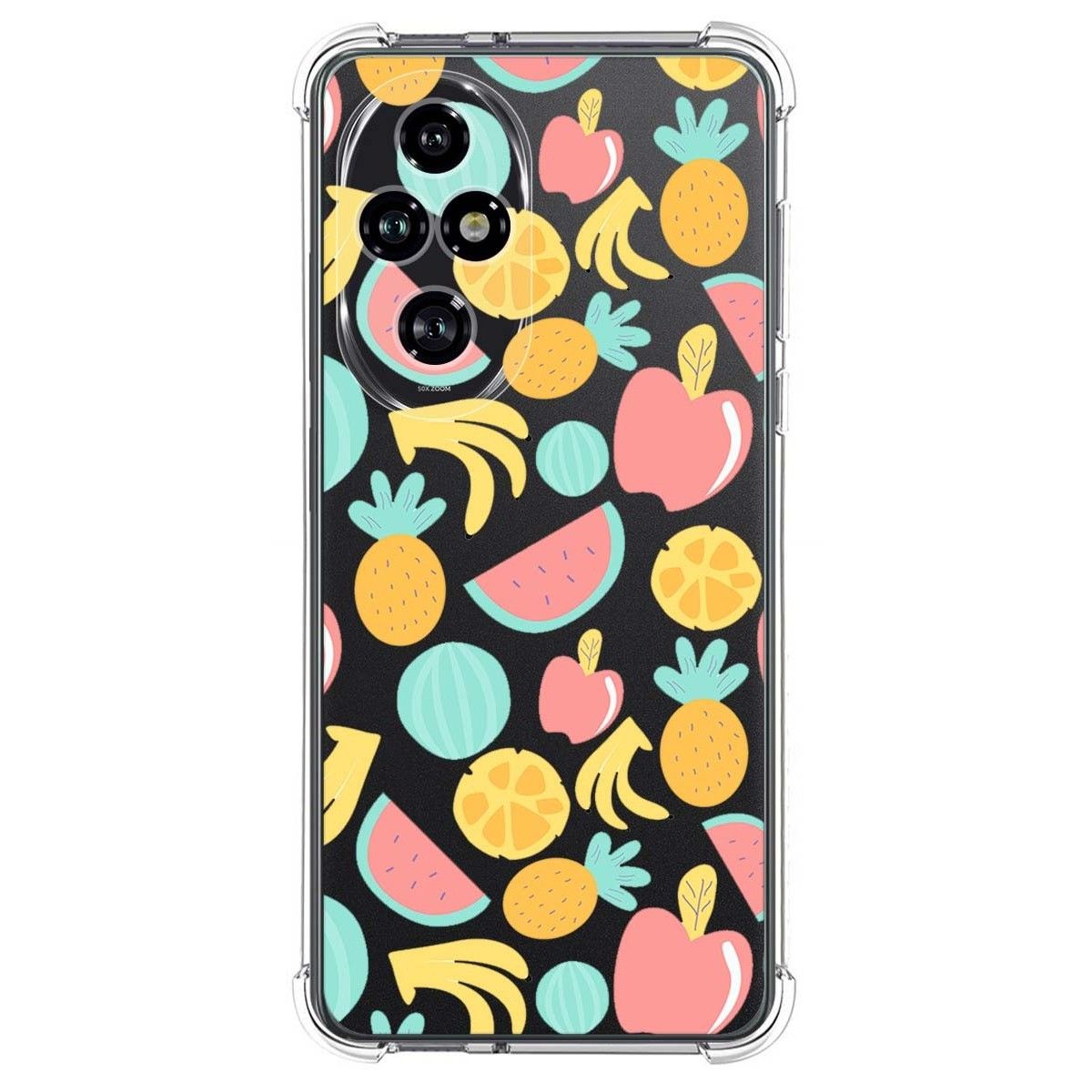 Funda Silicona Antigolpes para Huawei Honor 200 Pro 5G diseño Frutas 02 Dibujos
