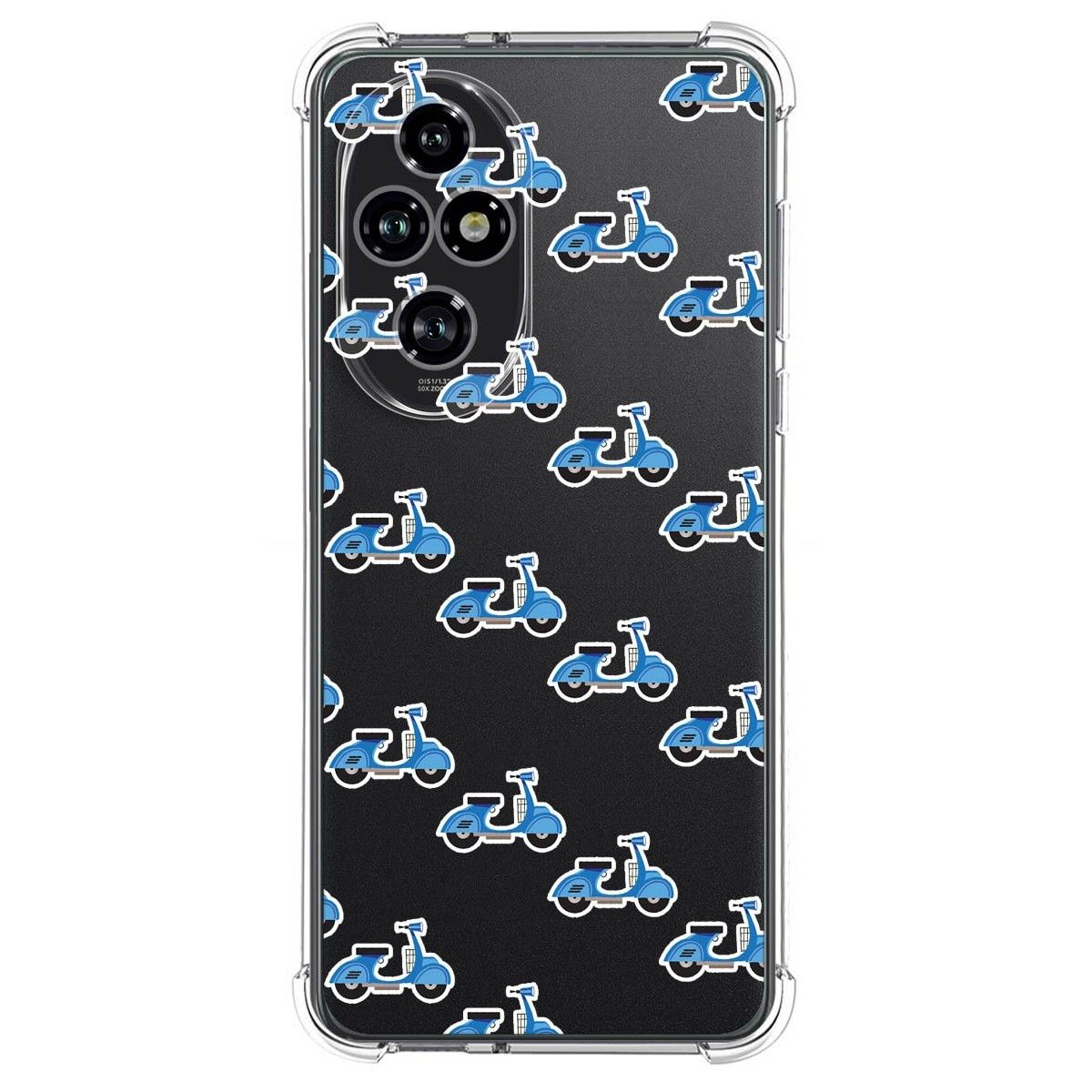 Funda Silicona Antigolpes para Huawei Honor 200 Pro 5G diseño Scooter Dibujos