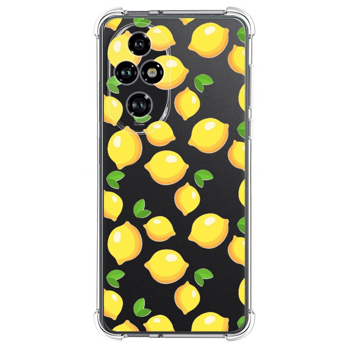 Funda Silicona Antigolpes para Huawei Honor 200 Pro 5G diseño Limones Dibujos