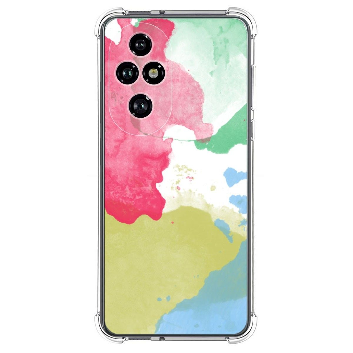 Funda Silicona Antigolpes para Huawei Honor 200 Pro 5G diseño Acuarela 02 Dibujos