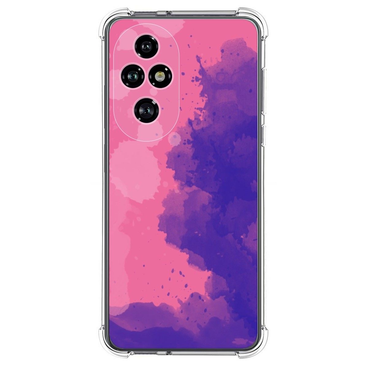 Funda Silicona Antigolpes para Huawei Honor 200 Pro 5G diseño Acuarela 07 Dibujos