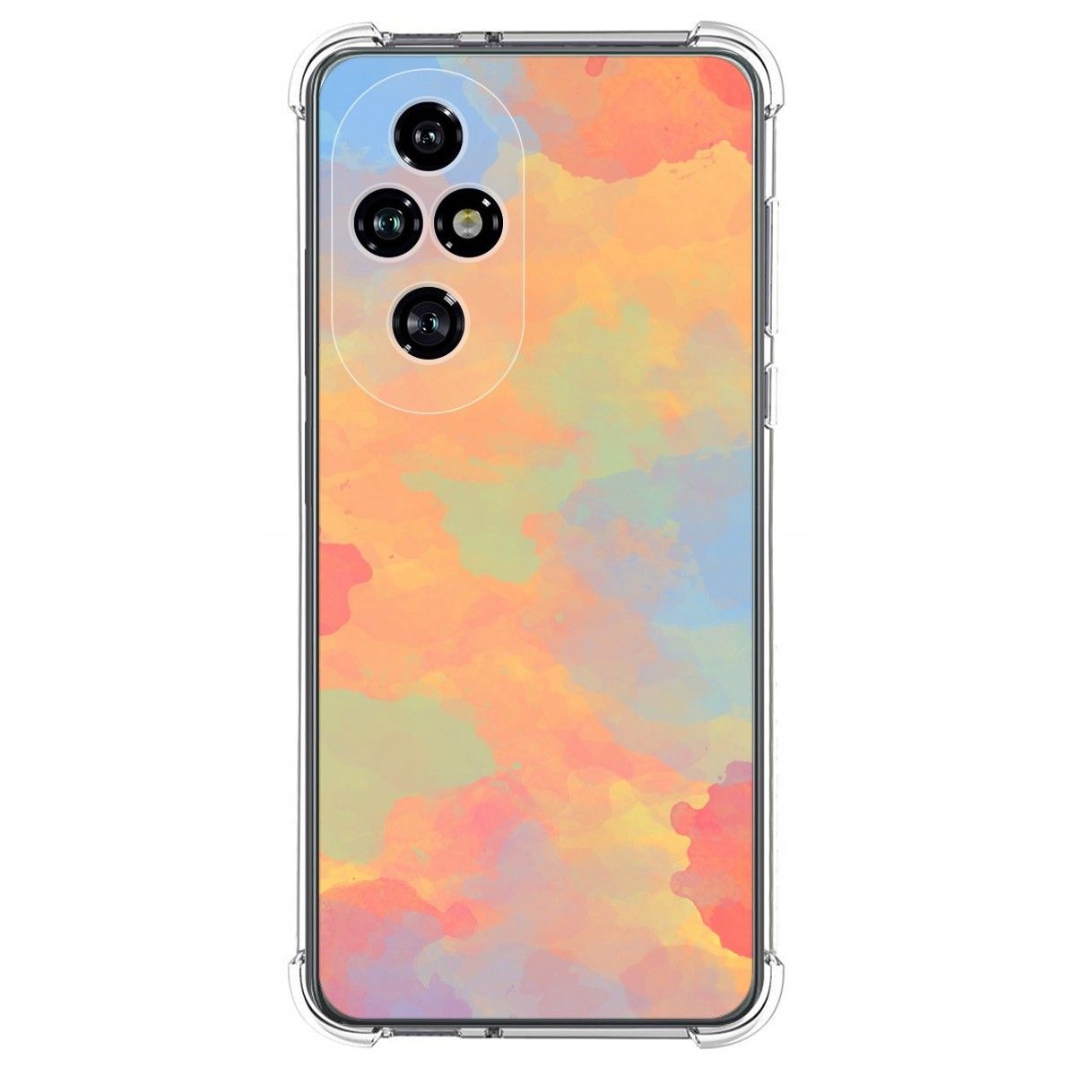 Funda Silicona Antigolpes para Huawei Honor 200 Pro 5G diseño Acuarela 08 Dibujos