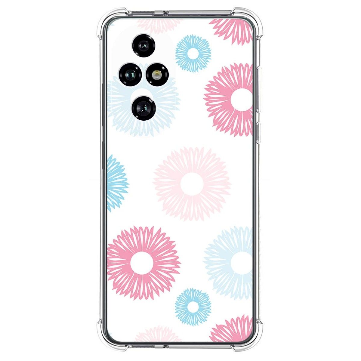 Funda Silicona Antigolpes para Huawei Honor 200 Pro 5G diseño Flores 06 Dibujos