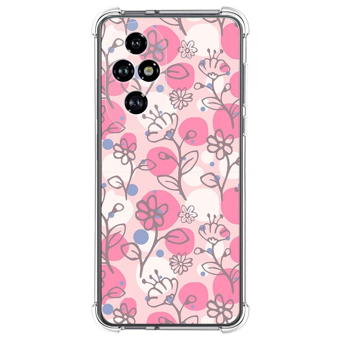 Funda Silicona Antigolpes para Huawei Honor 200 Pro 5G diseño Flores 07 Dibujos