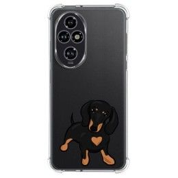 Funda Silicona Antigolpes para Huawei Honor 200 Pro 5G diseño Perros 04 Dibujos