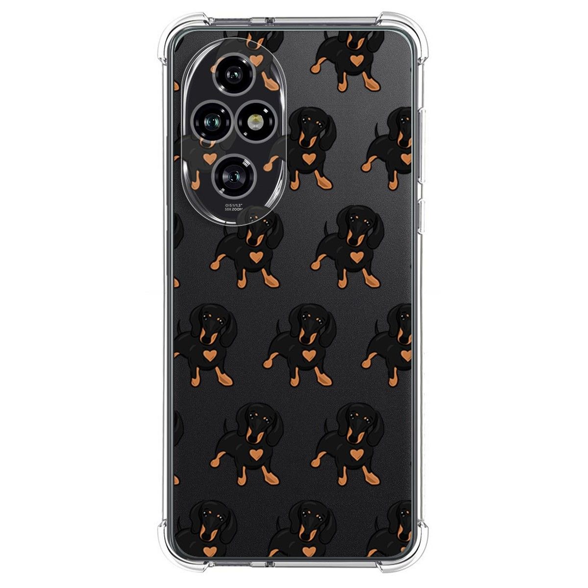 Funda Silicona Antigolpes para Huawei Honor 200 Pro 5G diseño Perros 10 Dibujos