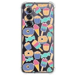 Funda Silicona Antigolpes para Oppo Reno 12 5G diseño Dulces 02 Dibujos