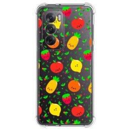 Funda Silicona Antigolpes para Oppo Reno 12 5G diseño Frutas 01 Dibujos
