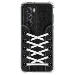 Funda Silicona Antigolpes para Oppo Reno 12 5G diseño Zapatillas 02 Dibujos