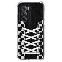 Funda Silicona Antigolpes para Oppo Reno 12 5G diseño Zapatillas 03 Dibujos