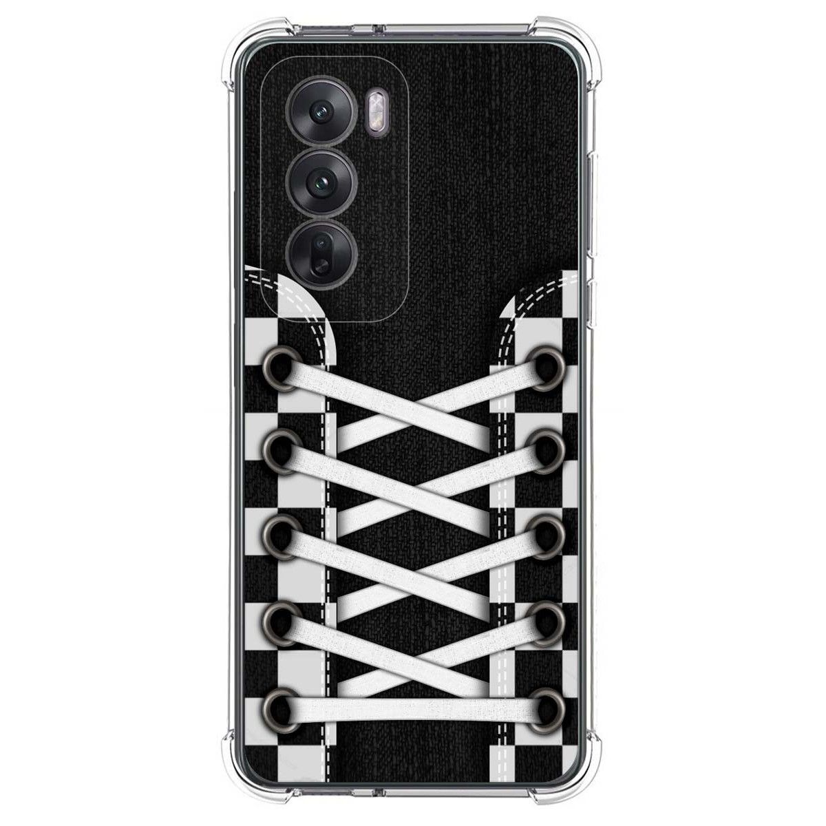 Funda Silicona Antigolpes para Oppo Reno 12 5G diseño Zapatillas 03 Dibujos