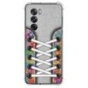 Funda Silicona Antigolpes para Oppo Reno 12 5G diseño Zapatillas 04 Dibujos