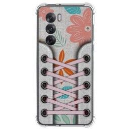 Funda Silicona Antigolpes para Oppo Reno 12 5G diseño Zapatillas 09 Dibujos