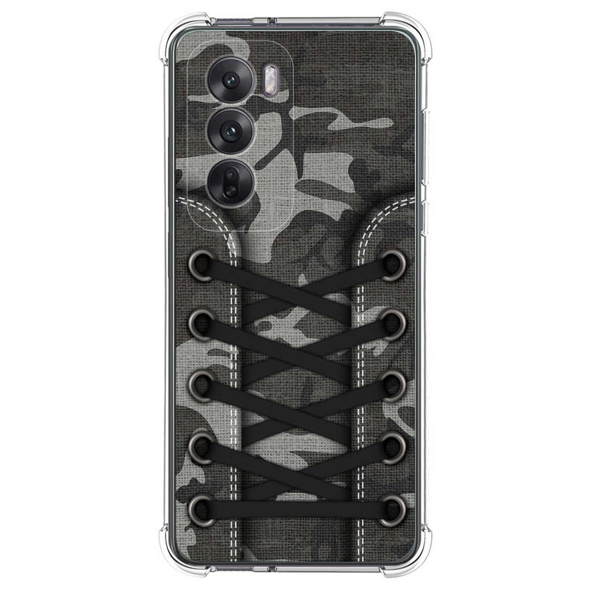 Funda Silicona Antigolpes para Oppo Reno 12 5G diseño Zapatillas 15 Dibujos