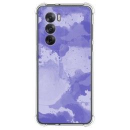 Funda Silicona Antigolpes para Oppo Reno 12 5G diseño Acuarela 01 Dibujos