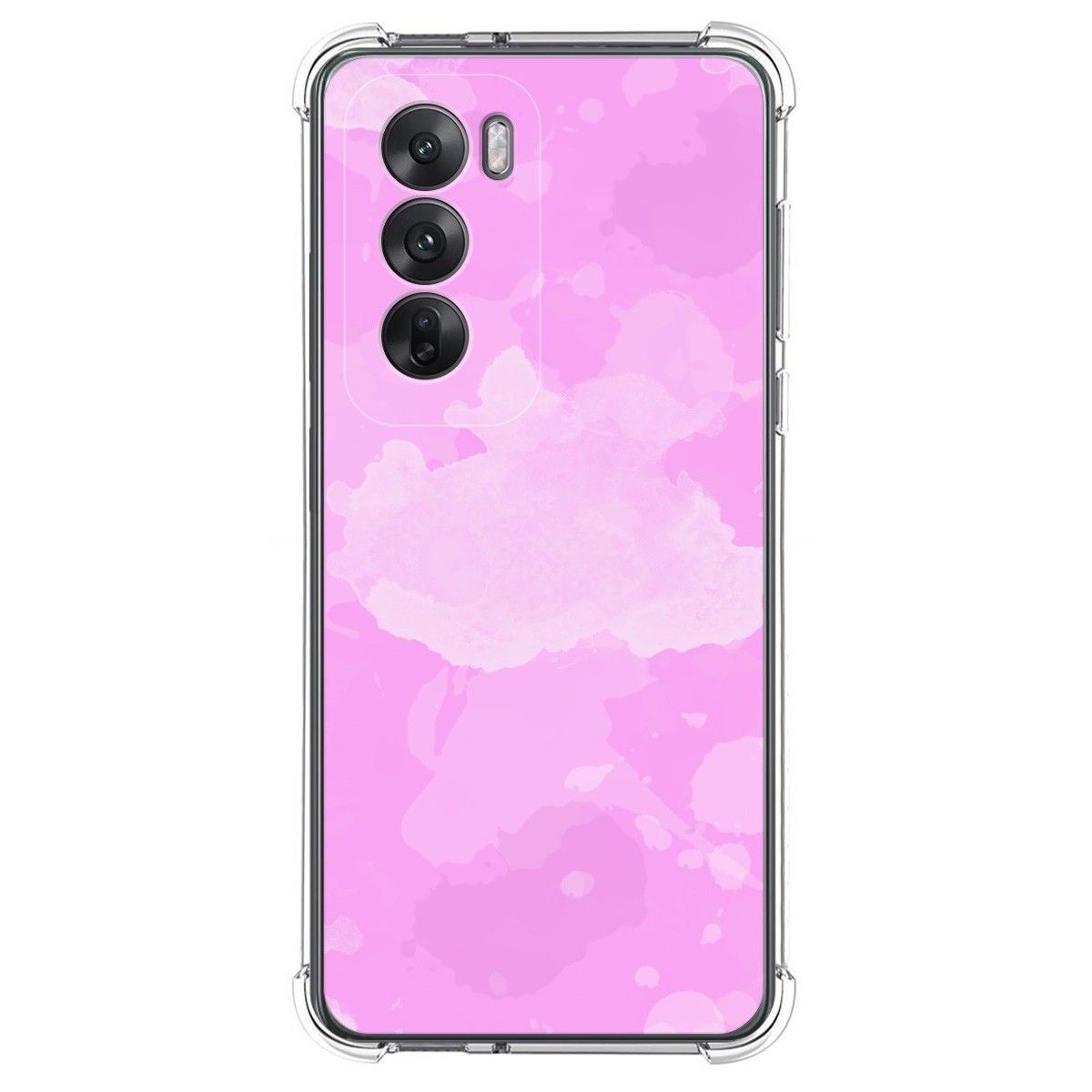 Funda Silicona Antigolpes para Oppo Reno 12 5G diseño Acuarela 04 Dibujos