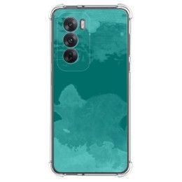 Funda Silicona Antigolpes para Oppo Reno 12 5G diseño Acuarela 06 Dibujos