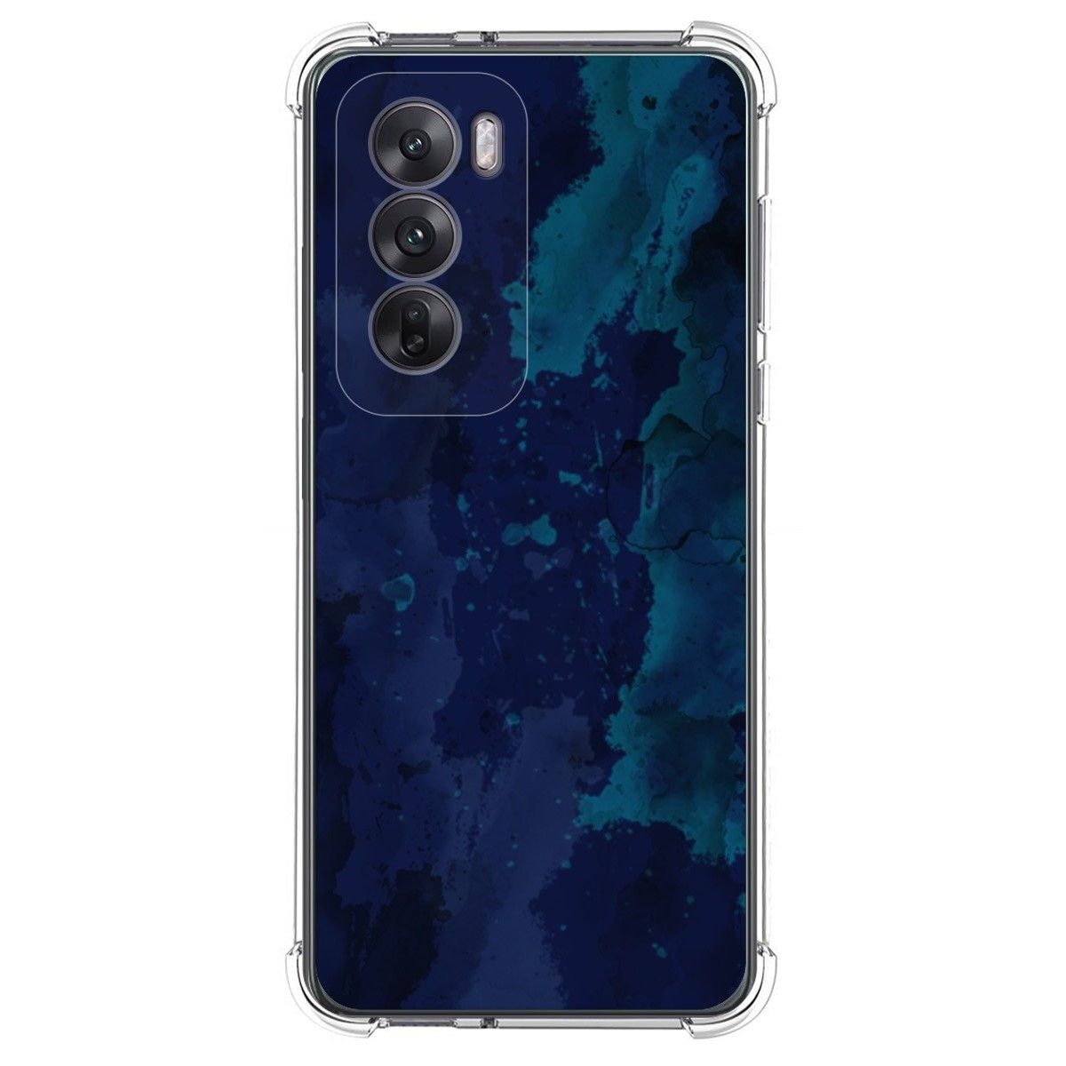 Funda Silicona Antigolpes para Oppo Reno 12 5G diseño Acuarela 13 Dibujos