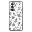 Funda Silicona Antigolpes para Oppo Reno 12 5G diseño Flores 01 Dibujos