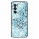 Funda Silicona Antigolpes para Oppo Reno 12 5G diseño Flores 03 Dibujos