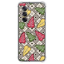 Funda Silicona Antigolpes para Oppo Reno 12 5G diseño Flores 11 Dibujos