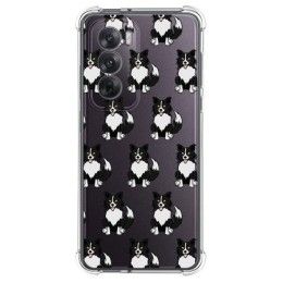 Funda Silicona Antigolpes para Oppo Reno 12 5G diseño Perros 07 Dibujos