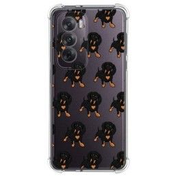 Funda Silicona Antigolpes para Oppo Reno 12 5G diseño Perros 10 Dibujos