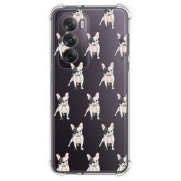 Funda Silicona Antigolpes para Oppo Reno 12 5G diseño Perros 12 Dibujos