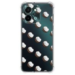 Funda Silicona Antigolpes para Vivo Y28 4G diseño Cocos Dibujos