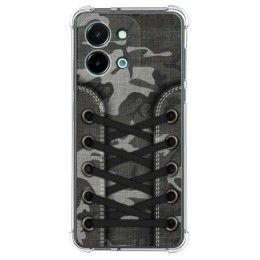 Funda Silicona Antigolpes para Vivo Y28 4G diseño Zapatillas 15 Dibujos