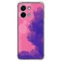 Funda Silicona Antigolpes para Vivo Y28 4G diseño Acuarela 07 Dibujos