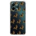 Funda Silicona Antigolpes para Vivo Y28 4G diseño Perros 09 Dibujos