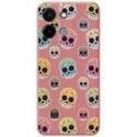 Funda Silicona Líquida Rosa para Vivo Y28 4G diseño Catrina Dibujos