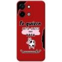 Funda Silicona Líquida Roja para Vivo Y28 4G diseño Vaca Dibujos