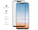 Protector Cristal Templado Frontal Completo Negro para Lg G7 Thinq Vidrio