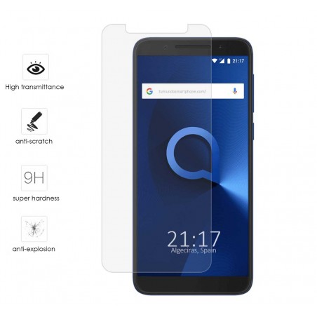 Protector Cristal Templado para Alcatel 3 Vidrio