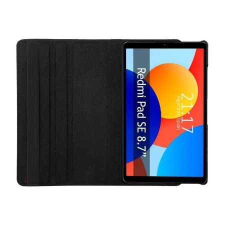 Funda Giratoria 360 para Xiaomi Redmi Pad SE 8.7 color Negro