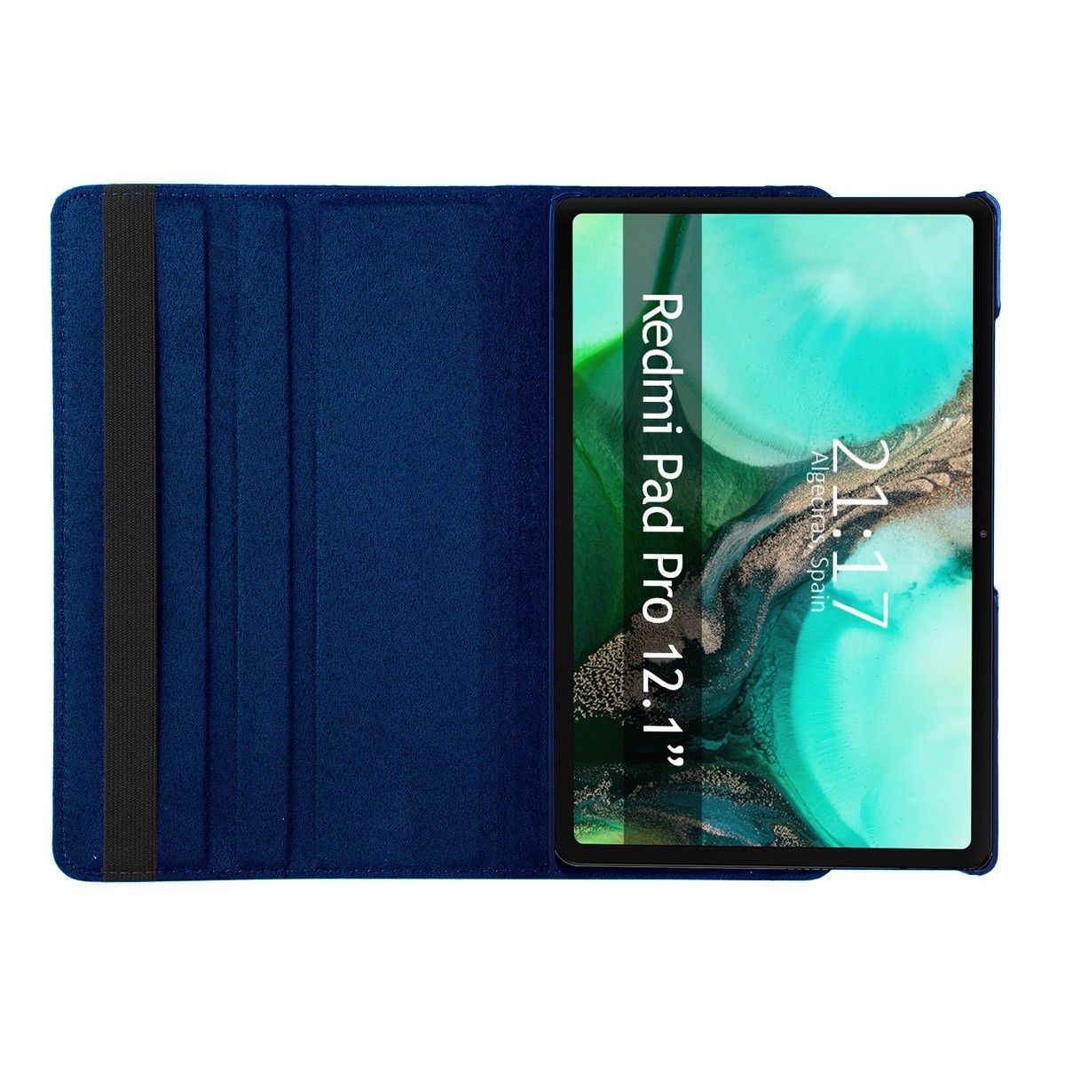 Funda Giratoria 360 para Xiaomi Redmi Pad Pro / Pro 5G 12.1 color Azul