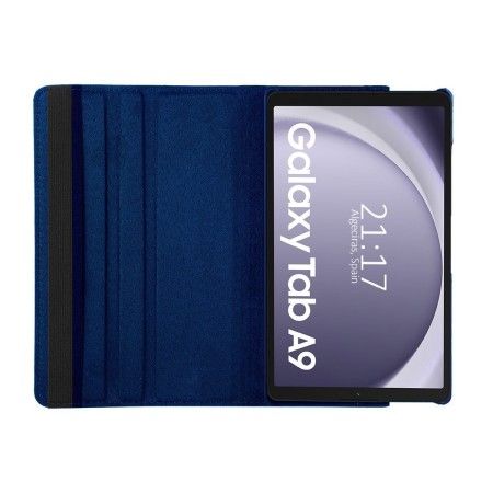 Funda Giratoria 360 para Samsung Galaxy Tab A9 color Azul