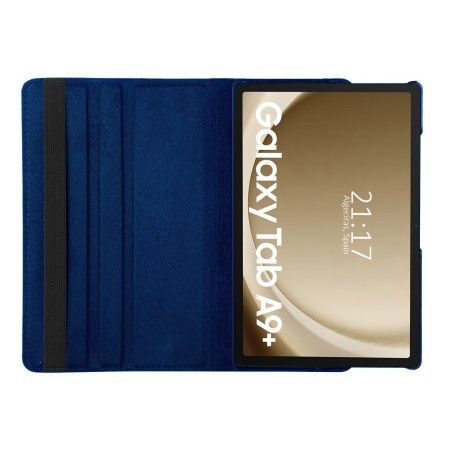 Funda Giratoria 360 para Samsung Galaxy Tab A9+ Plus color Azul