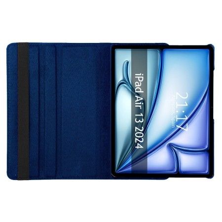 Funda Giratoria 360 para Apple iPad Air 2024 13 (M2) color Azul