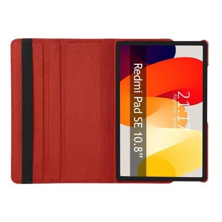 Funda Giratoria 360 para Xiaomi Redmi Pad SE 11 color Roja