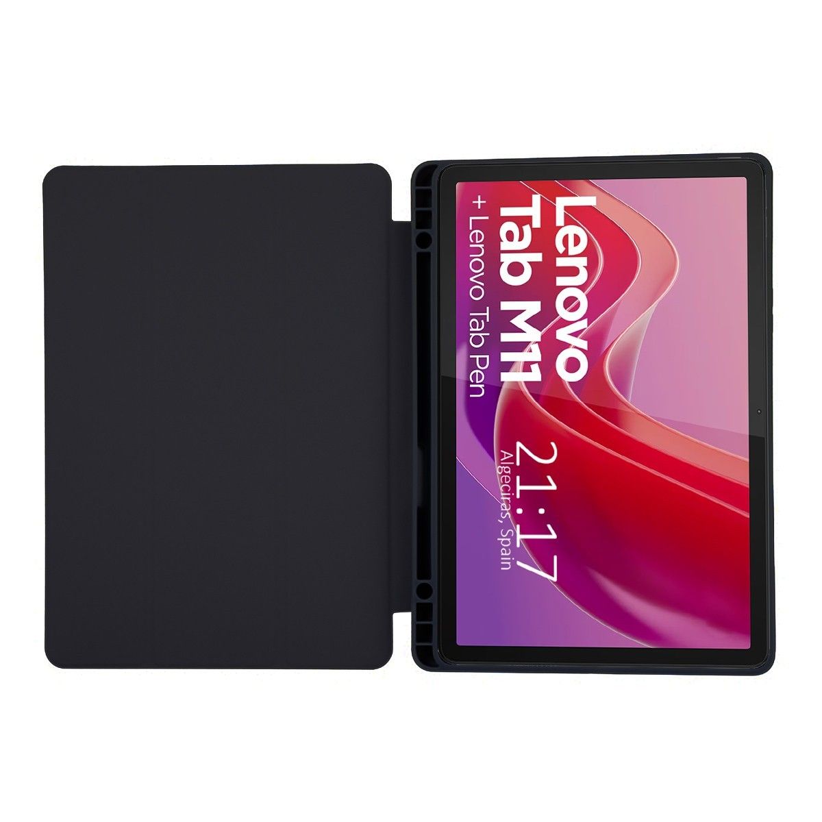 Funda con tapa Smart para Lenovo Tab M11 color Negro