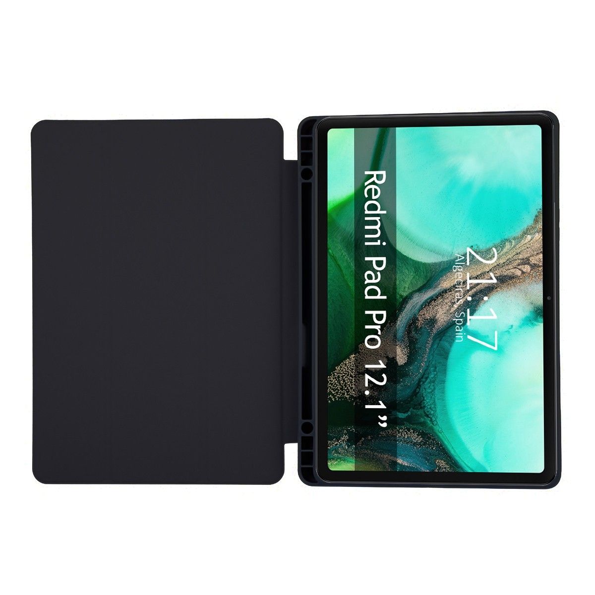 Funda con tapa Smart para Xiaomi Redmi Pad Pro / Pro 5G 12.1 color Negro